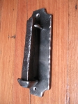 Rail nail door knocker