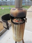 Tiki Fire/ Pizza Oven (Pizza!)
