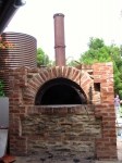 Pizza Oven Arch and Flue