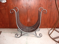 Firewood Stand Curved