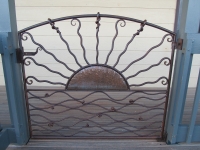Copper sun gate