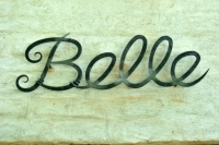Belle sign
