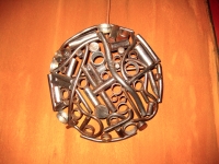 Domed jigsaw sculpture